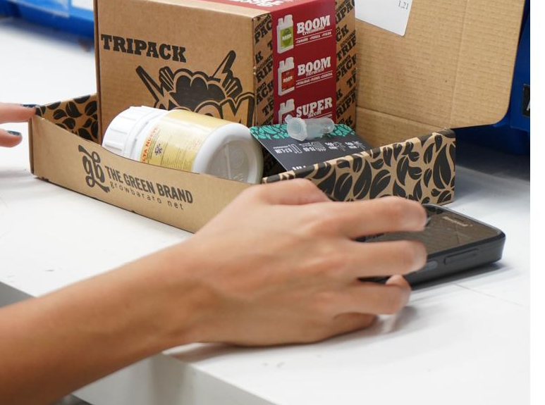 Etsy, eBay and Amazon order being picked and packed in Gloucestershire